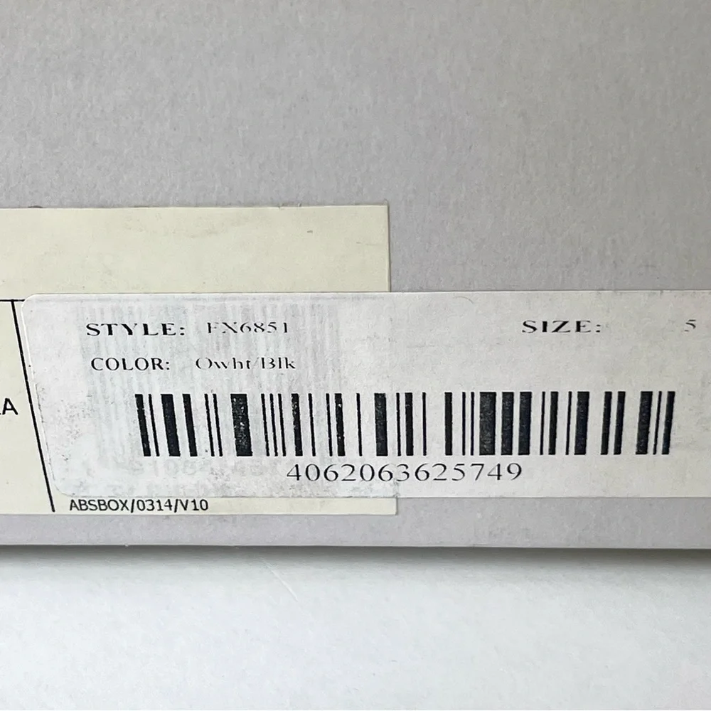 NWT Adidas 424 Pro Model Sneaker Black / white - Picture 8 of 15